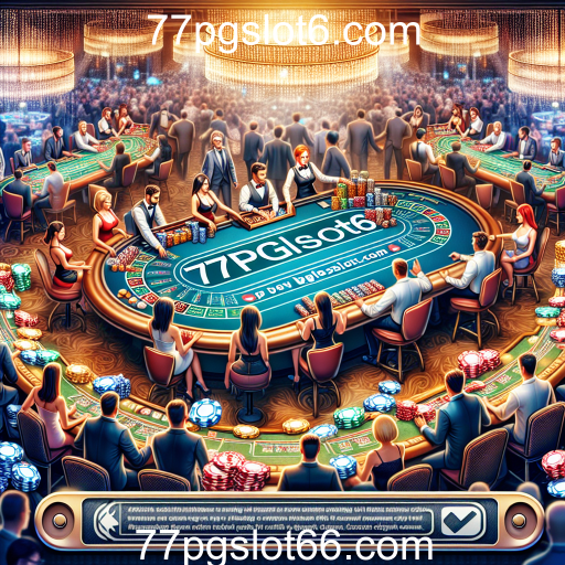 Explorando a Diversidade das Mesas de Jogos em 77pgslot6.com